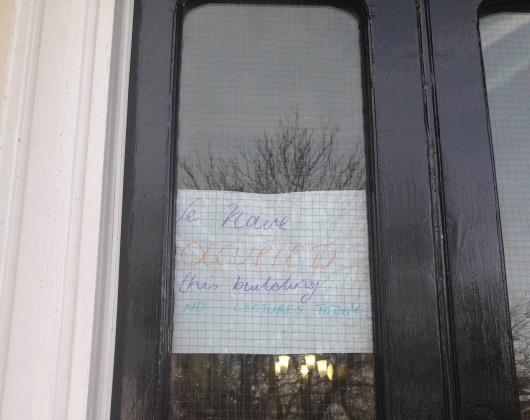 The students declare their occupation