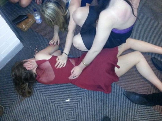 At least when you get in this state your house is only round the corner