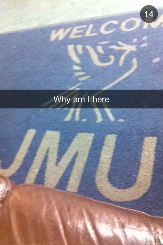 Everyone at JMU must ask themselves this at some point.