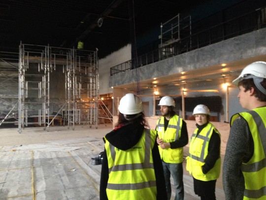 SROs James Coe and Leigh-Angel Bevan survey their creation
