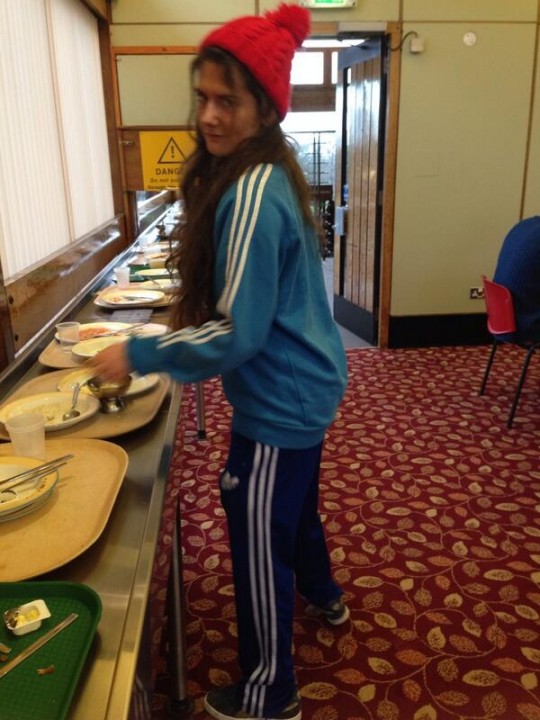 Dress down Friday at Carnatic Dining Hall