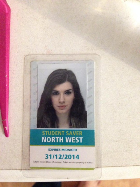 As you can see, she's not too happy at the price of her pass