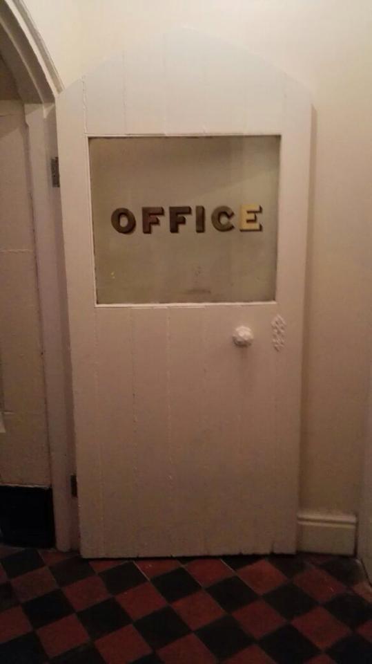 It's believed the house used to be a Funeral Directors