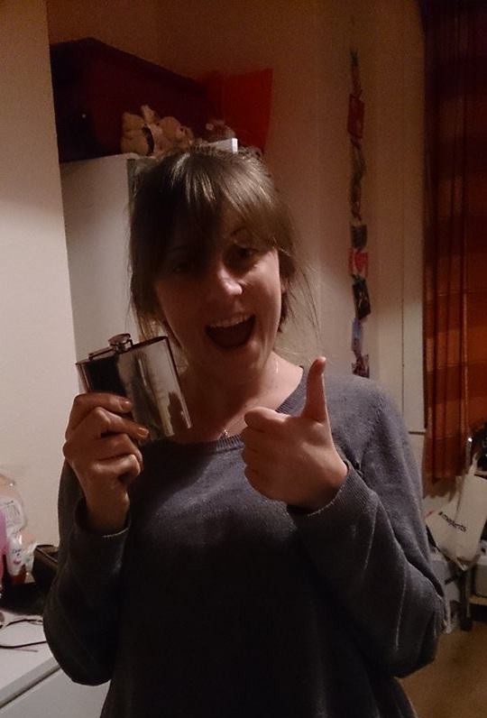 They think there's alcohol in here