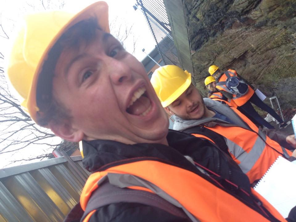 The face of a true Geologist