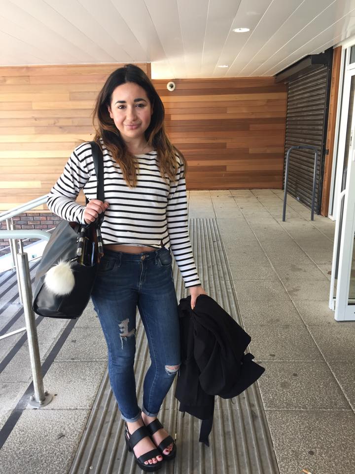 Felicity, a French and Philosophy student.
