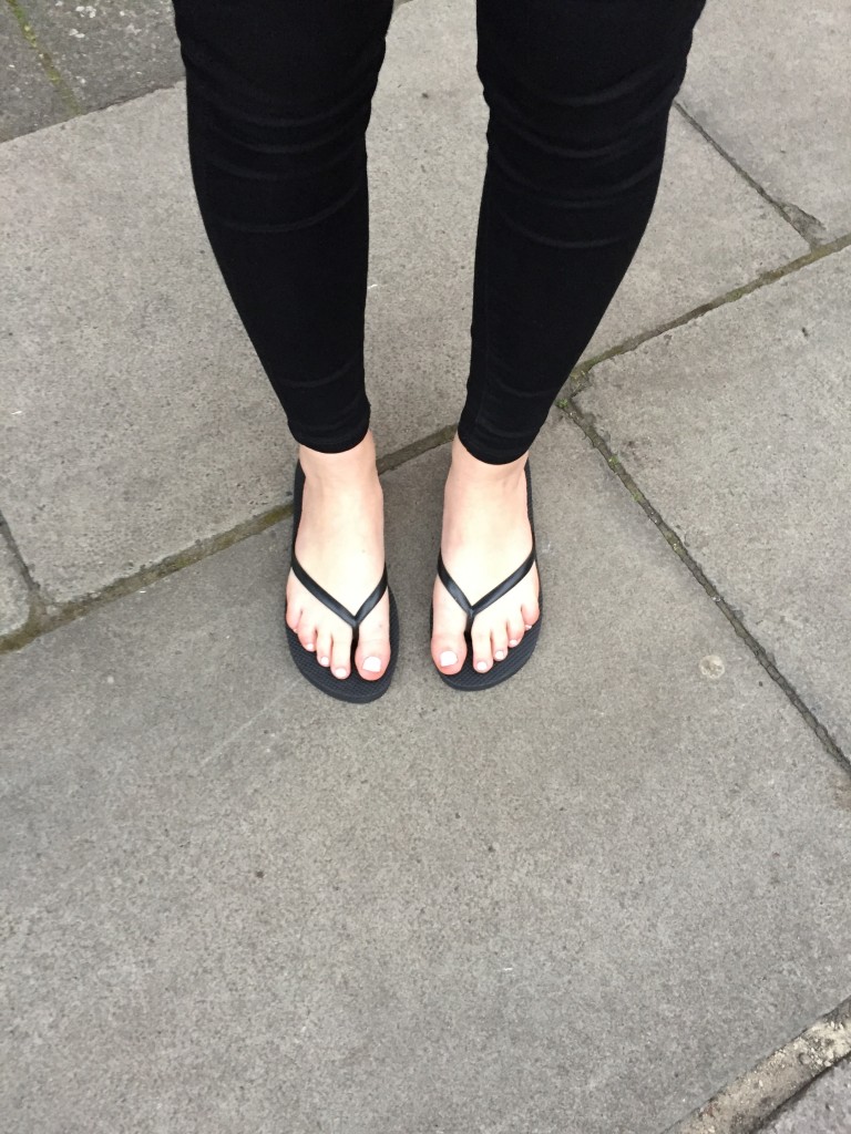 foot flip flops