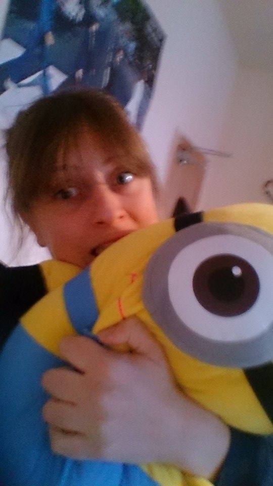A minion substitutes a stress ball perfectly