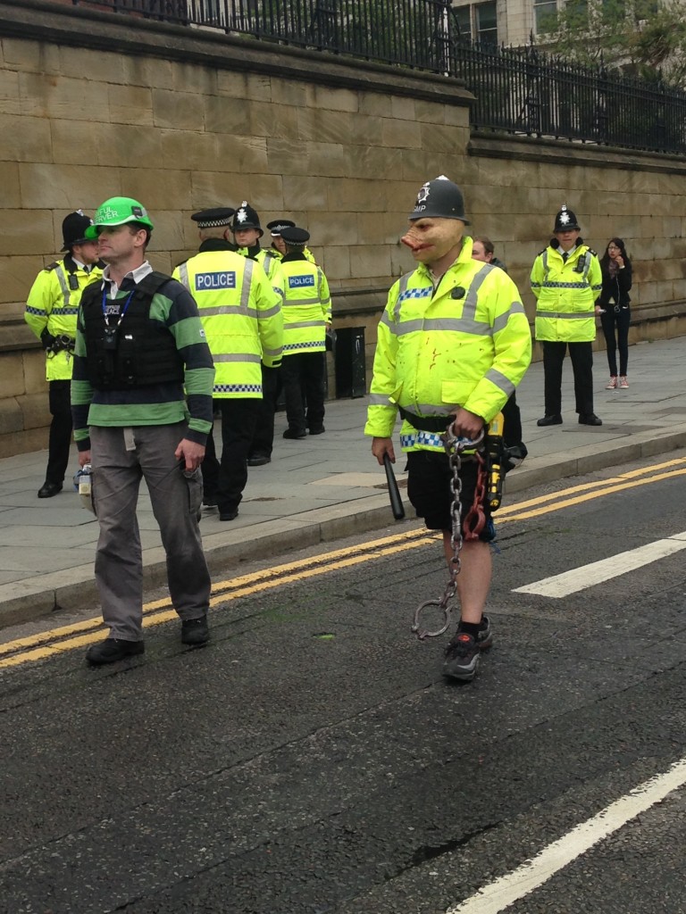 Sergeant Trotter and the Legal Observer