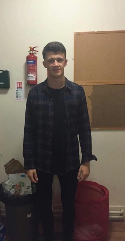 Chris thought the bin background added to the sense of 'disaster'