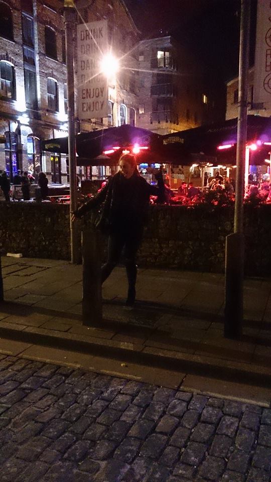 Drunk scally in action