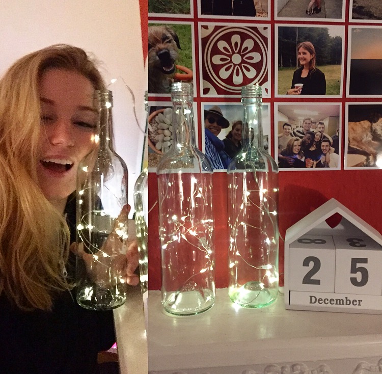 drunk bottles christmas