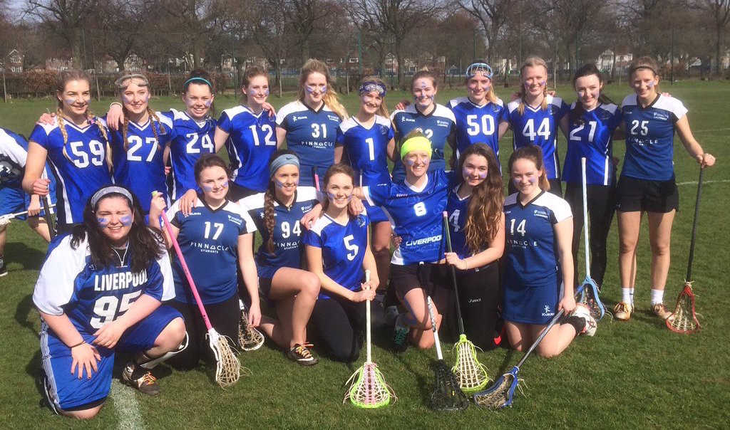 The LAX (Amazing acronym) girls after their incredible victory