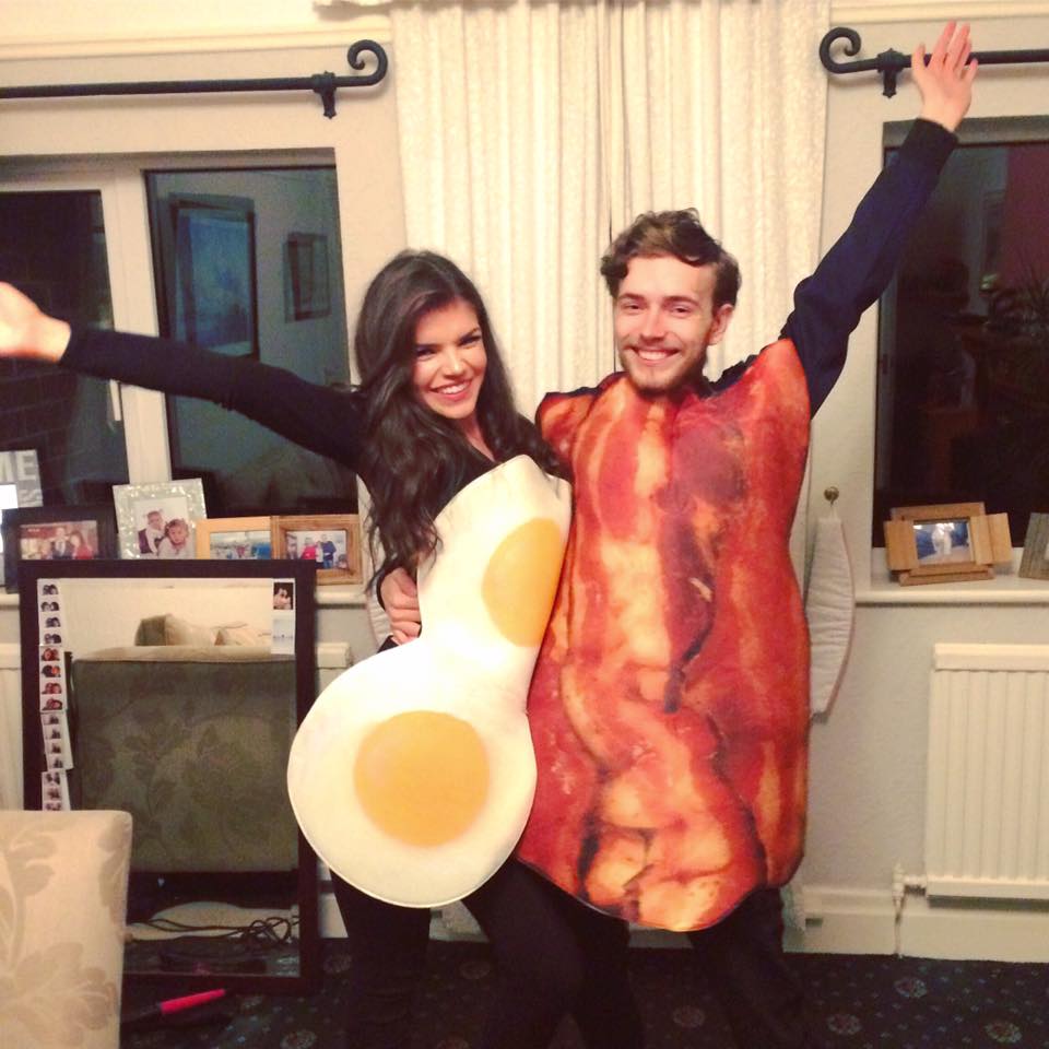 bacon and eggs