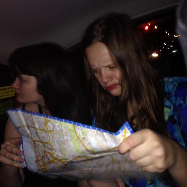 When freshers think they know the quickest way home