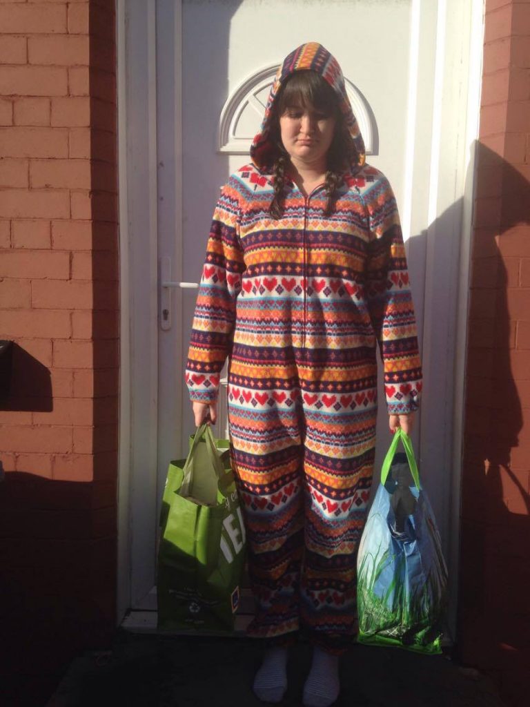 This specimen is making a quick dash to ASDA