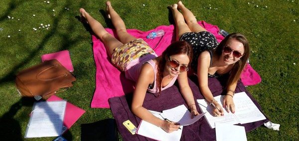 Image may contain: Quilt, Home Decor, Person, People, Human, Swimwear, Clothing, Bikini