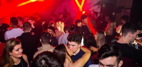 Image may contain: Night Life, Disco, Party, Night Club, Club, Human, Person