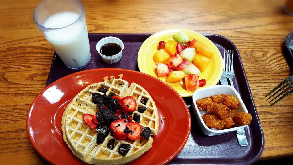 This is the reality...the pancake is good though.