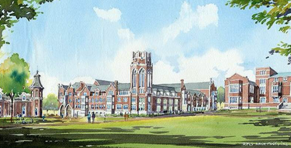 The $115.5 million project will be funded mostly by university reserves and philanthropy