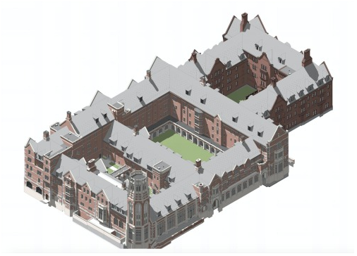 A rendering of the new Vandy Barnard