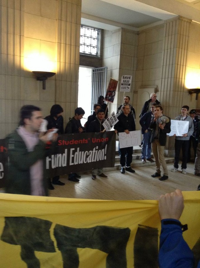 ULU protest 2