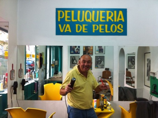 Wacky foreign barbers...something you'll never experience if you've not gone travelling