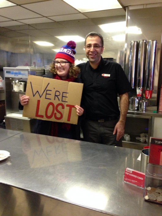 10: 40 Lost Lawyers behind the counter in Wimpy