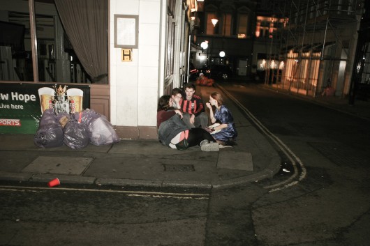 ...when you suddenly realised how comfy pavements are