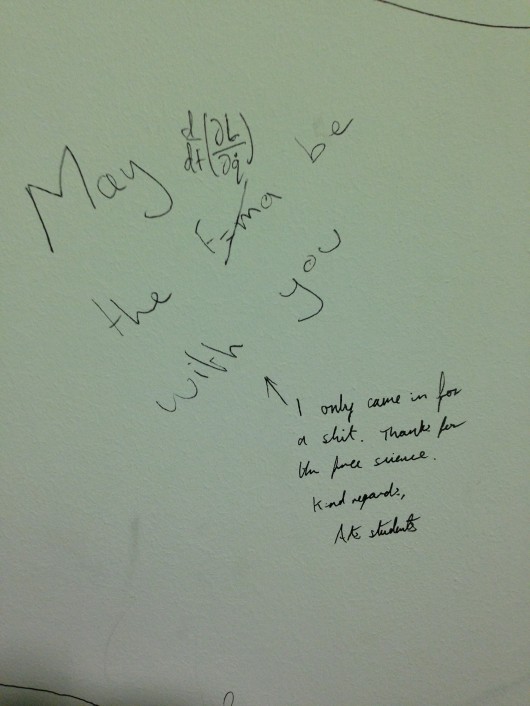Maths jokes! And the comment was pretty nice too