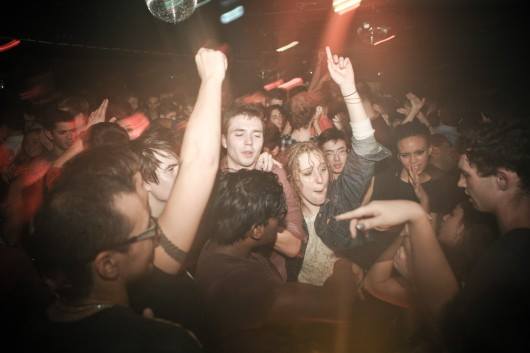 UCLU Muay Thai's President Max Wilson hitting the social scene hard with UCLU MMA Treasurer Matilda Mayne.
