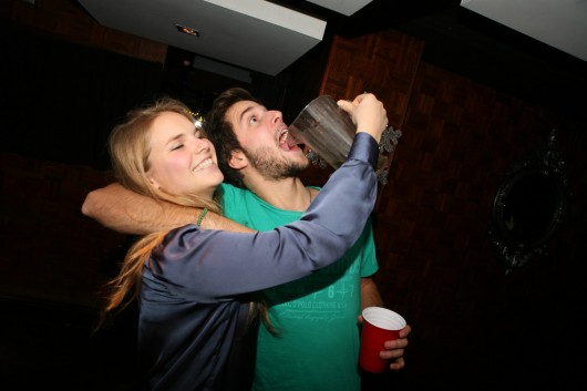 ...when you half an hour later were throwing up that Long Island Ice Tea