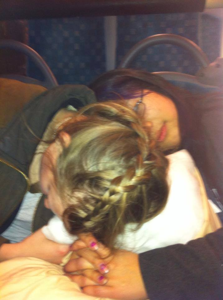 Make sure you bring a sleeping bag for the commute