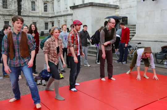 Folk Soc were also best dressed, adding £25 to their bar tab. (Photo from flickr.com/photos/uclu)