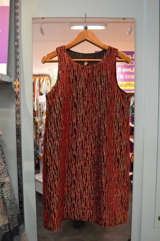 Velvet Oxblood Dress - £9.00, Scope