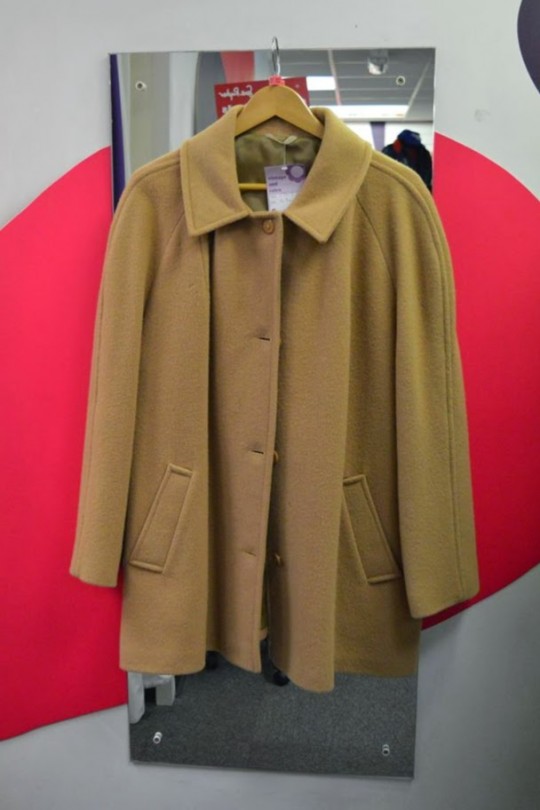 Camel Coat - £22.95, Sue Ryder