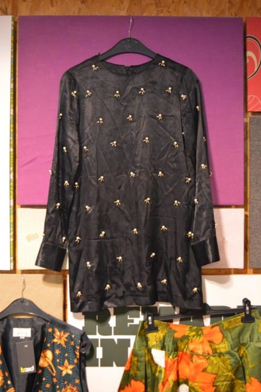 Silk Top with Pearl Embellishment - £8.99, Traid