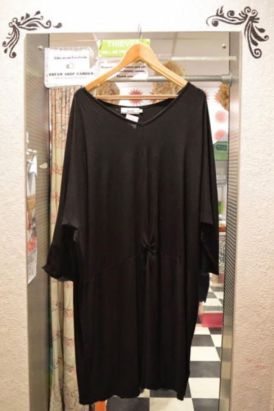 Black Slouch Dress - £9.99