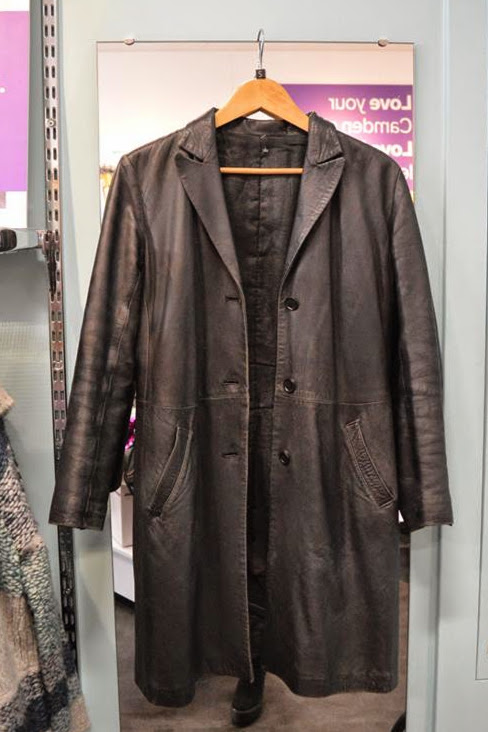 Leather Coat - £15.00, Scope