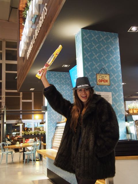 Laura and the winning chorizo