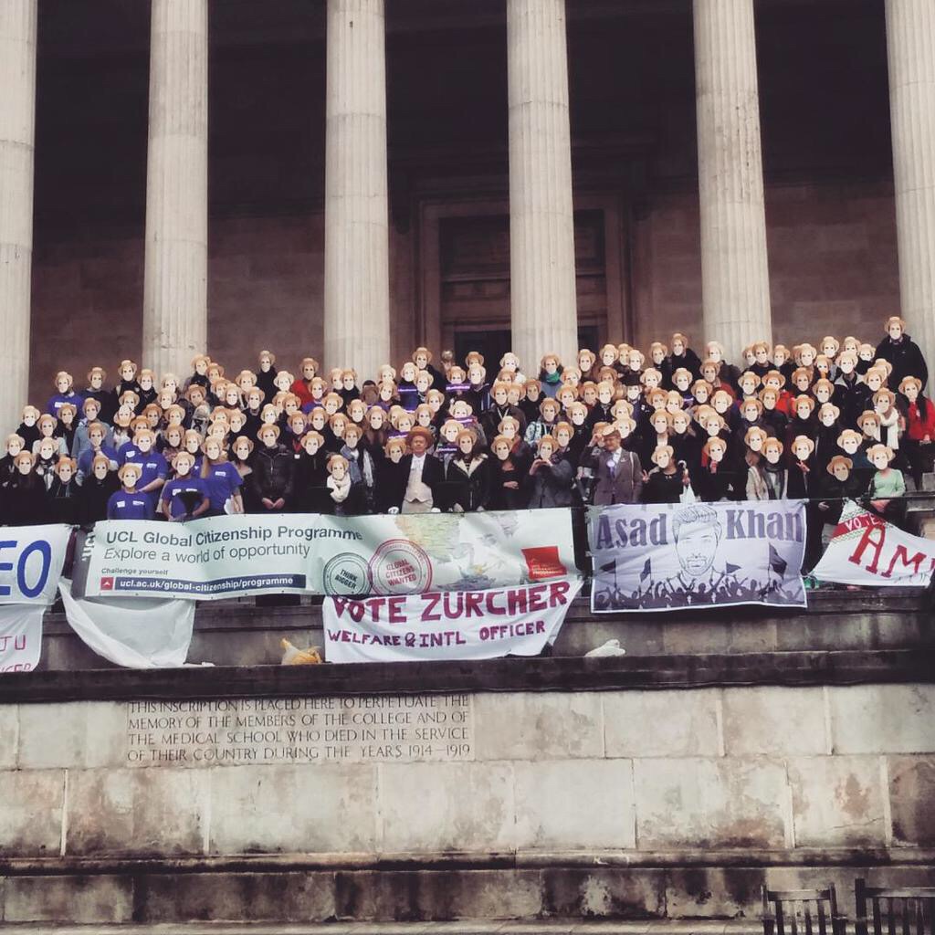 Who will Bentham vote for in the student election?