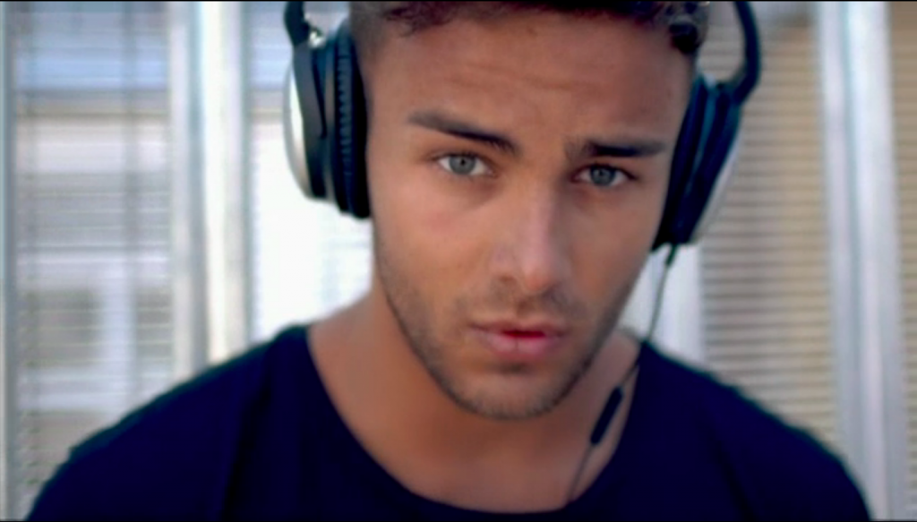 Hes probably listening to himself