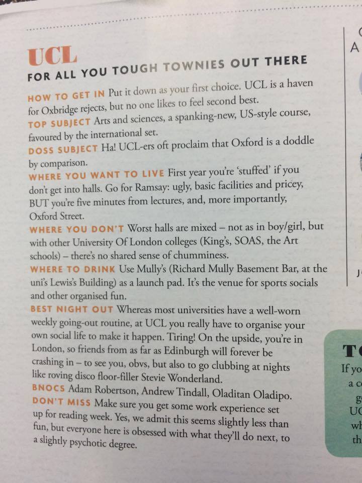 Tatler's nuggets of wisdom