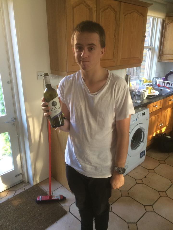 "I spent half my loan on Dino Vino"