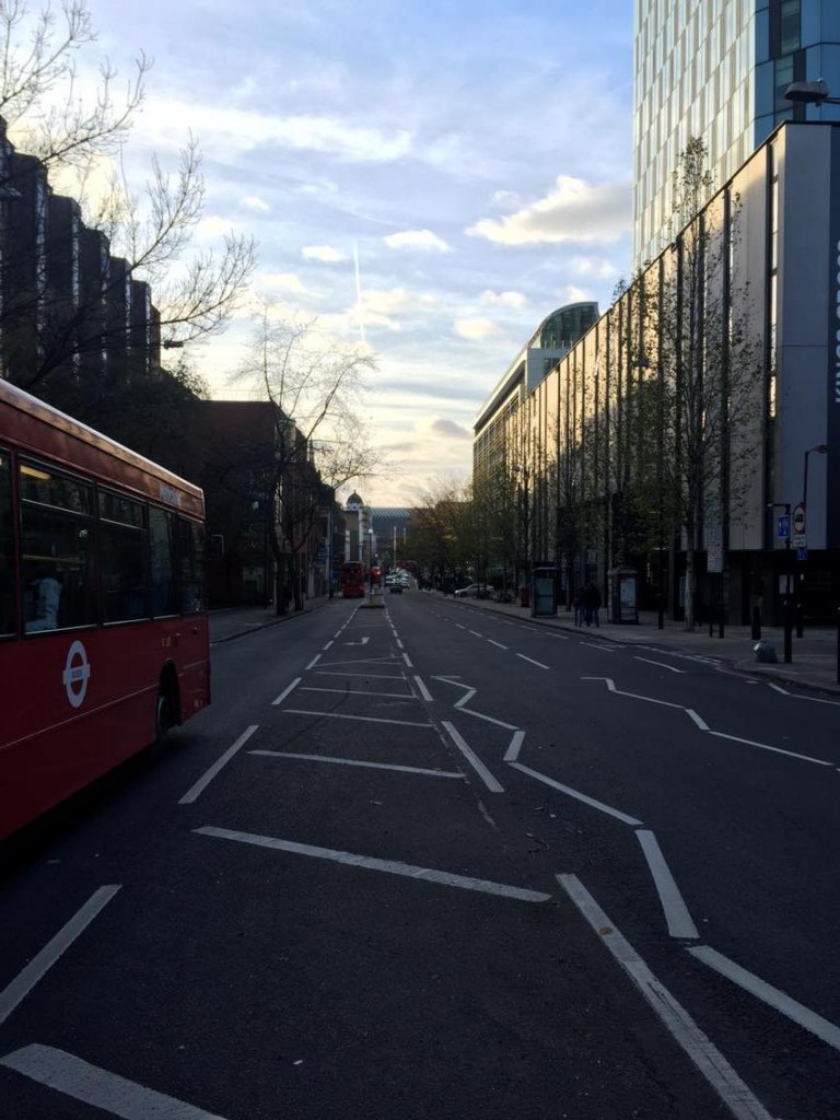 Dodged this bus for the perf photo