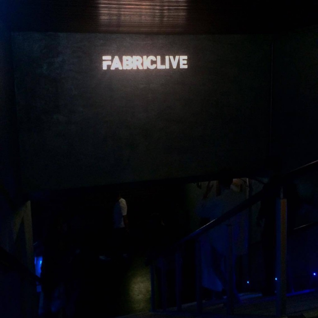 the hallowed staircase down to room one
