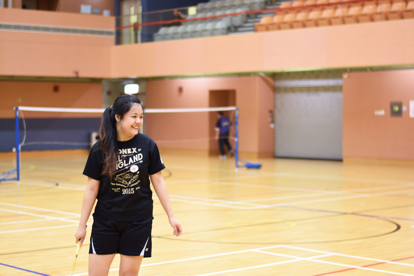 Last year's women's captain Jay LI