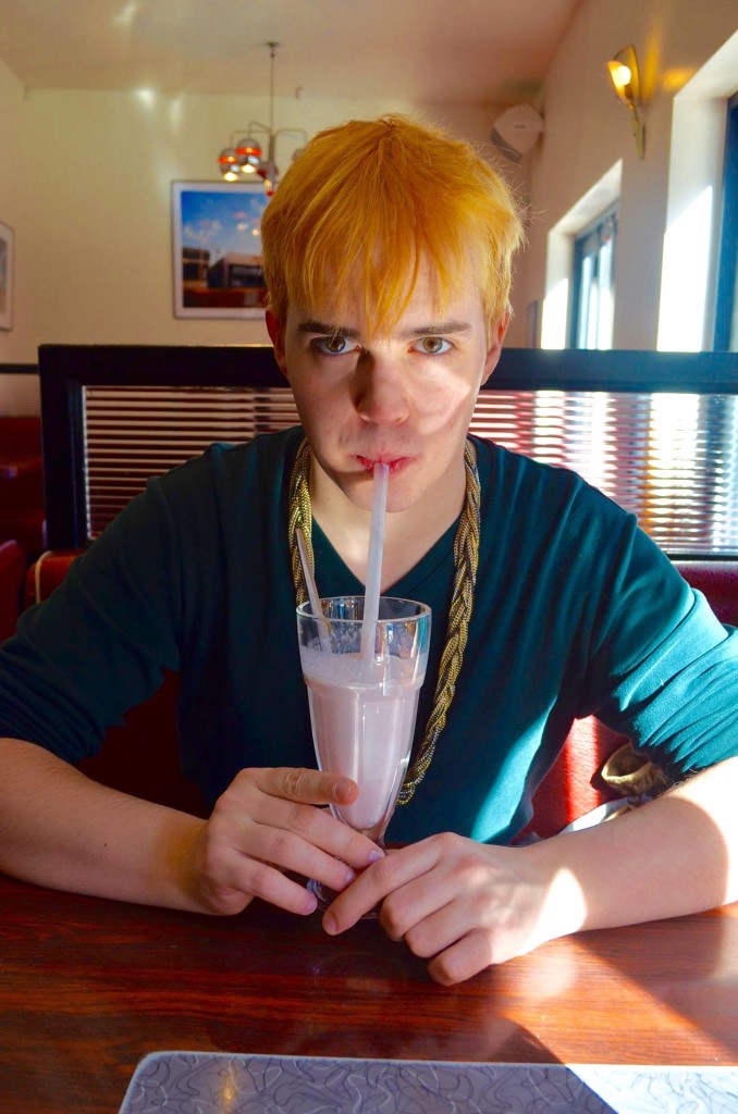 just him and his milkshake against the world