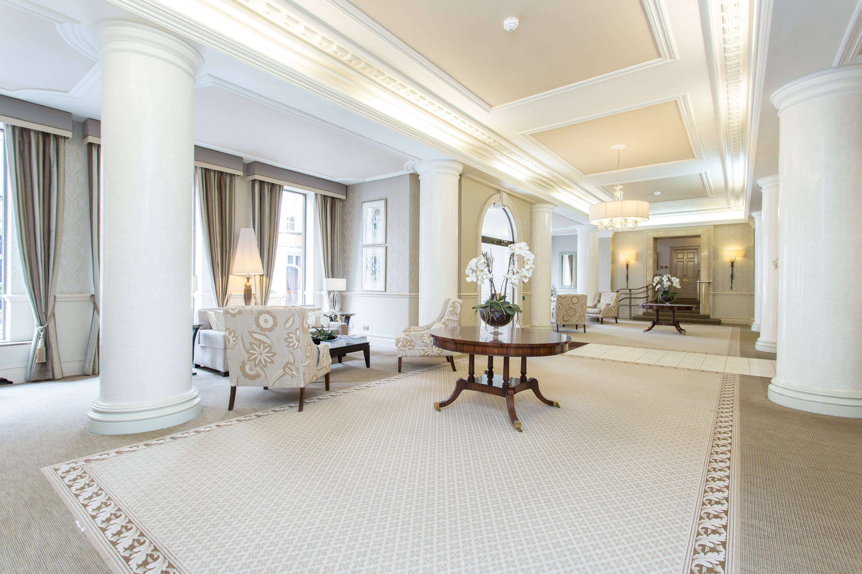 This is the Concierge area
