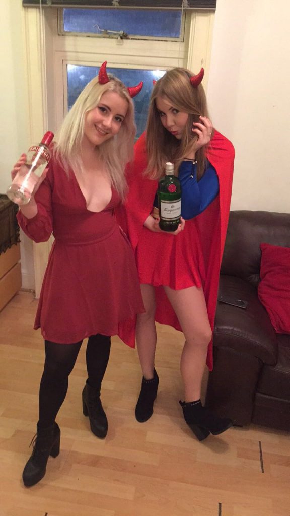 Bloated or not, Halloween was still lit